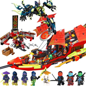 لگو کشتی نینجا 1325 قطعه Lego Ninja Ship-اسباب بازی